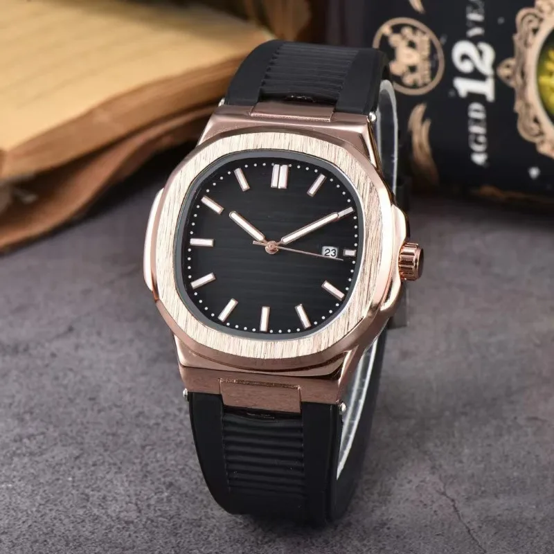 2025 Men's Parrot Design Watch Stainless Steel Band Quartz Movement Luminous Hands Waterproof Calendar Business Casual