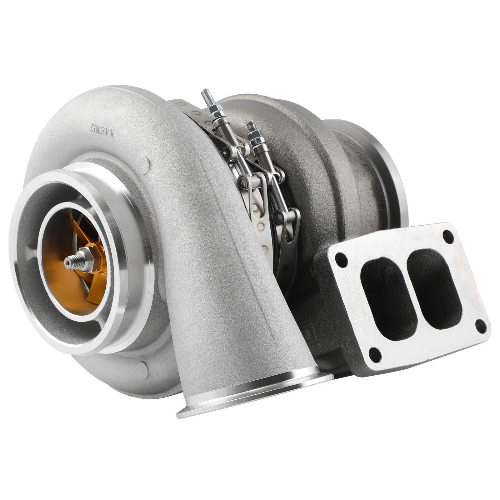 

MaXpeedingrods Billet Turbo Charger T6 Twin Scroll 7+7 Blades 550-1050hp for 4.0-6.0L Series 60 171703