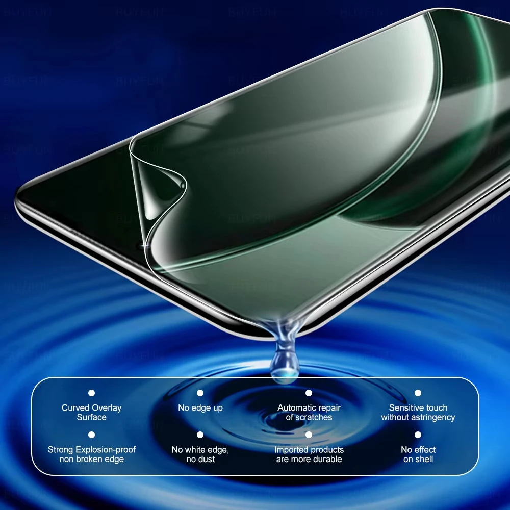 4IN1 Hydrogel Film For Realme GT 6 6T ENO 6 5 SE 3T Pro Neo 3 2 Screen Protector For Realme C63 C67 C51 C53 C55 C30 C25 C20 Film