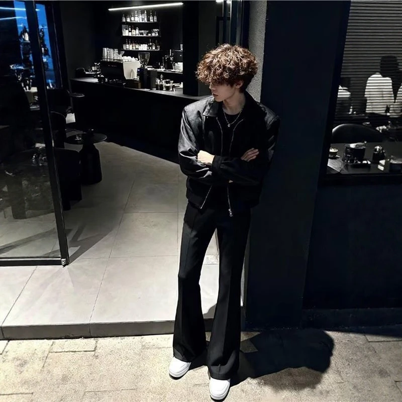 

Ретро-джинсы в американском стиле, прямые, для мужчин и женщин, парные, весенне-осенние, облегающие, расклешенные, повседневные, из денима