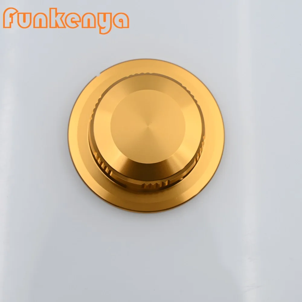 Anodized Aluminum Knob 60mm DIY Home Audio Amplifier Potentiometer Handle 60X18mm