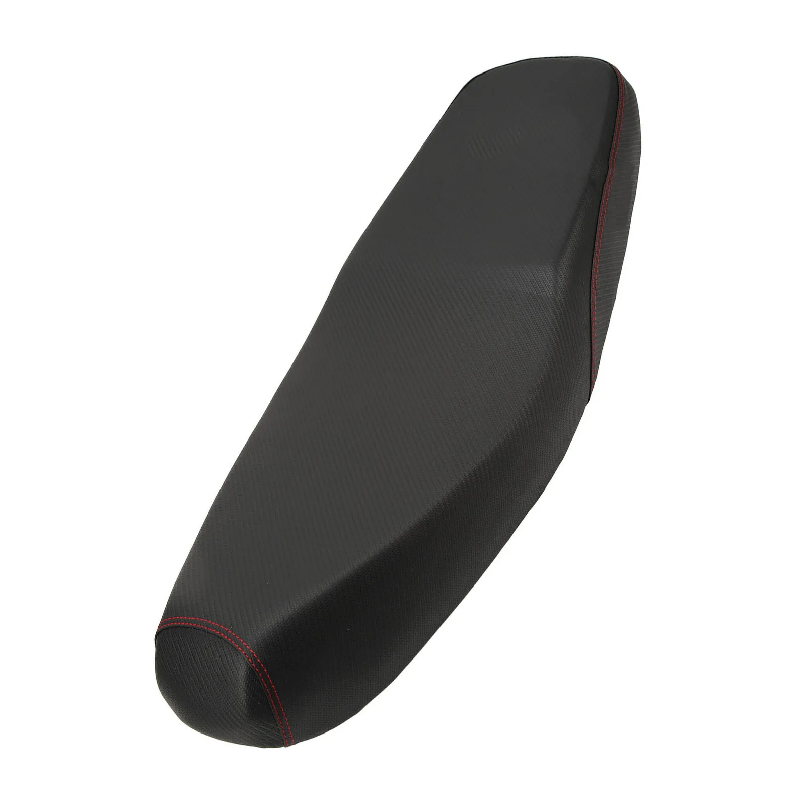 

Motorcycle Cushion Saddles PU Leather Hump Seat Pad Bench Saddle Assembly Replacement for EX5