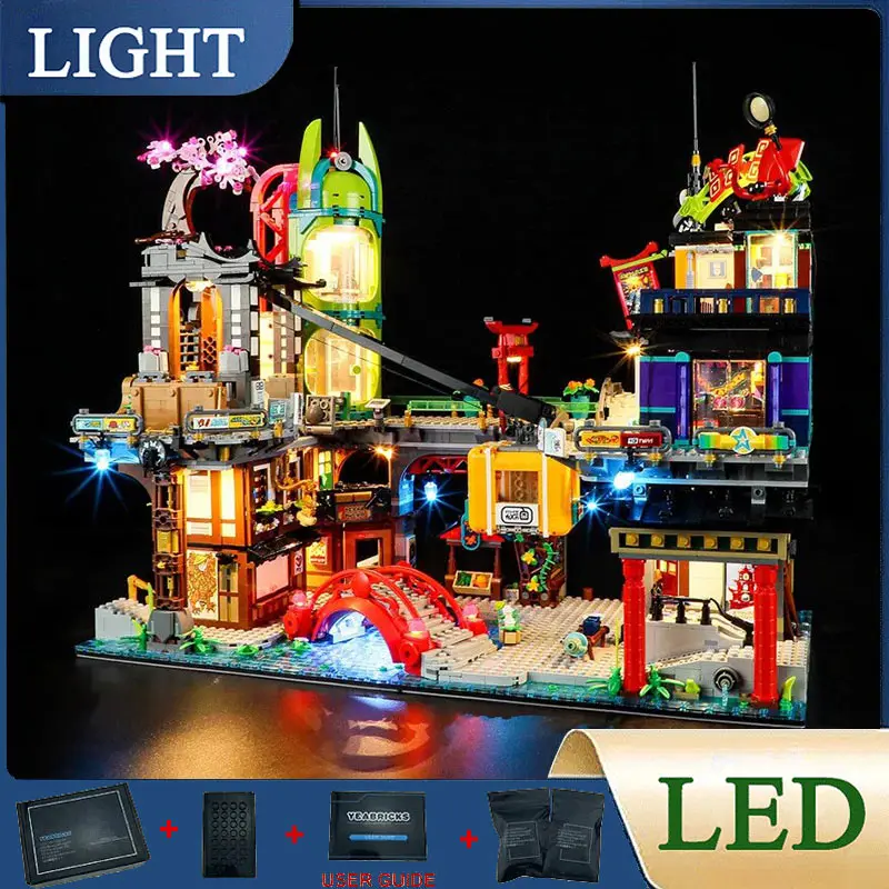 

DIY LED Light Kit For LEGO 71799 City Markets (Only LED Light,Without Blocks Model)