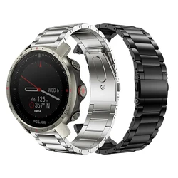 Titanium Metal Straps For POLAR Vantage M/M2/V3/V2 SHIFT Band Grit X Pro/Grit X Pro Titan 22mm Metal Bracelet Replacement Bands