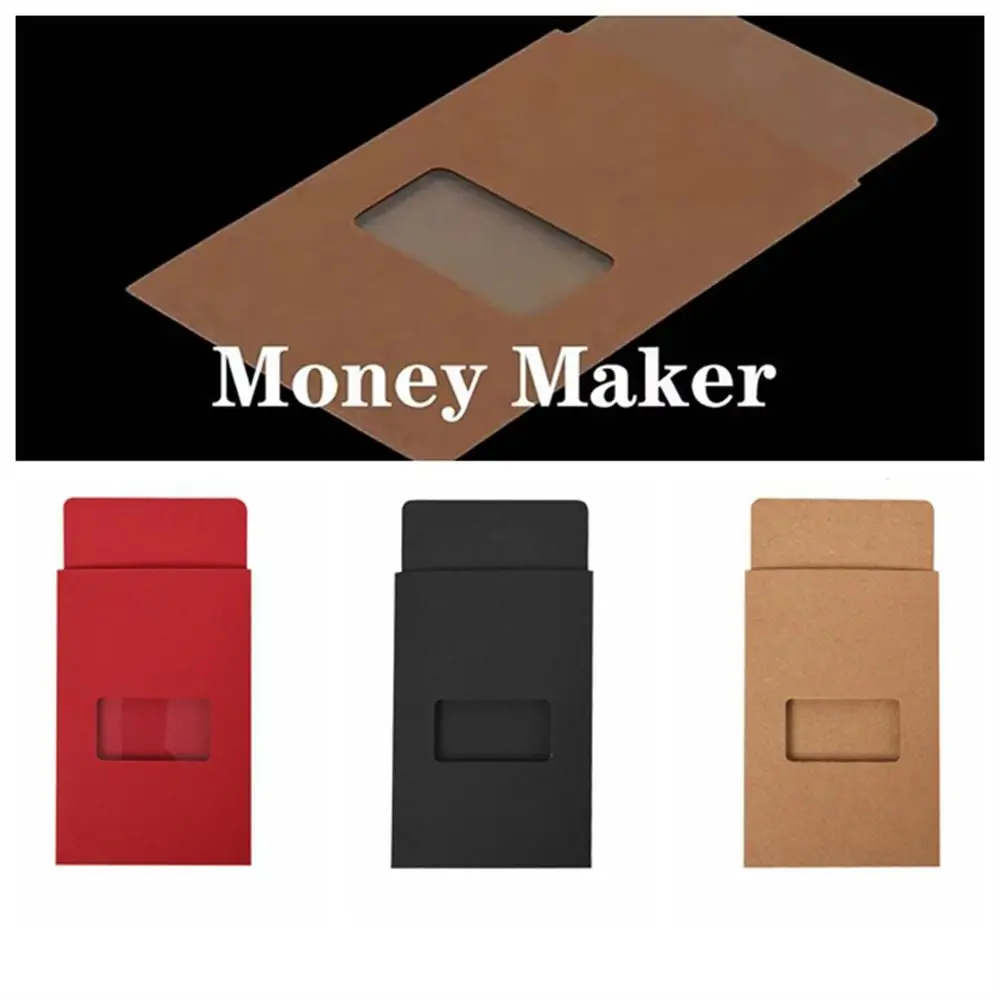 Magic Props Money-Maker Magic Instant Mentalism Envelope Magic Tricks Gimmick Props Performance Magician Kit Envelope