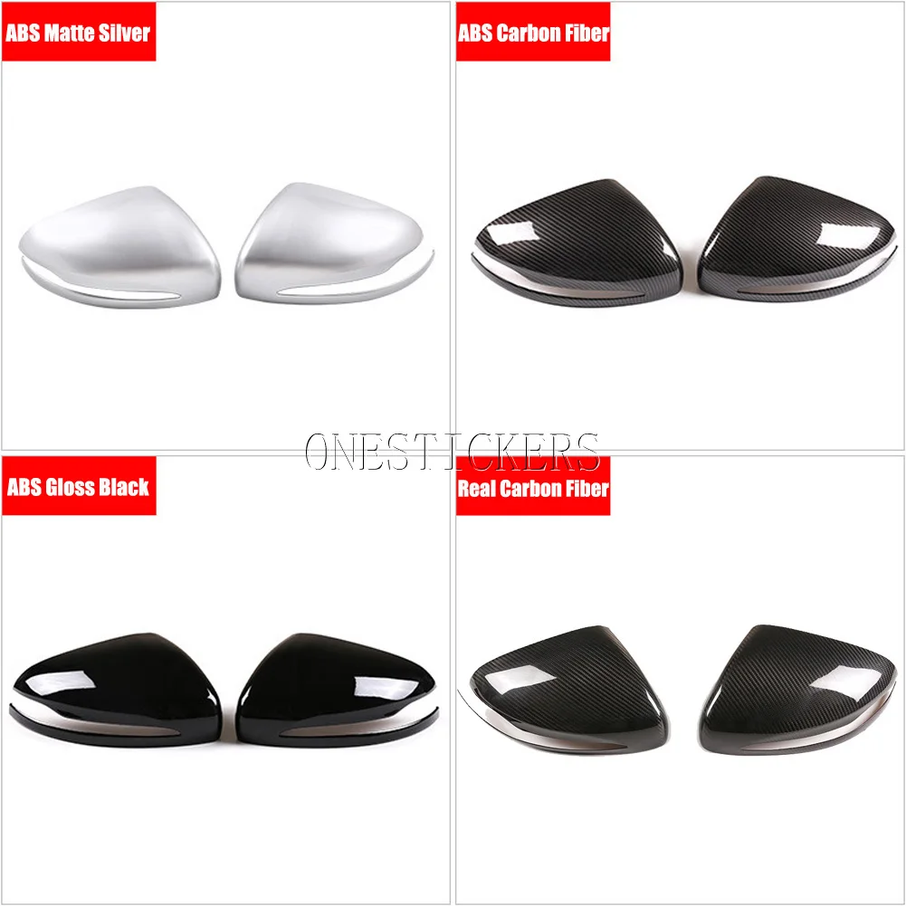 Car Rearview Mirror Cover Caps Shell Trim For Mercedes Benz GLE GLS G Class W167 V167 Coupe C167 X167 W464 AMG G63 2019-2022+