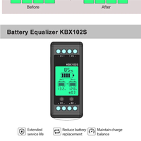 KBX102S Voltage Controller Battery Equalizer Batteries Monitor Balancer Lead Acid Li- Connect Series 24 36 48 60 96 V