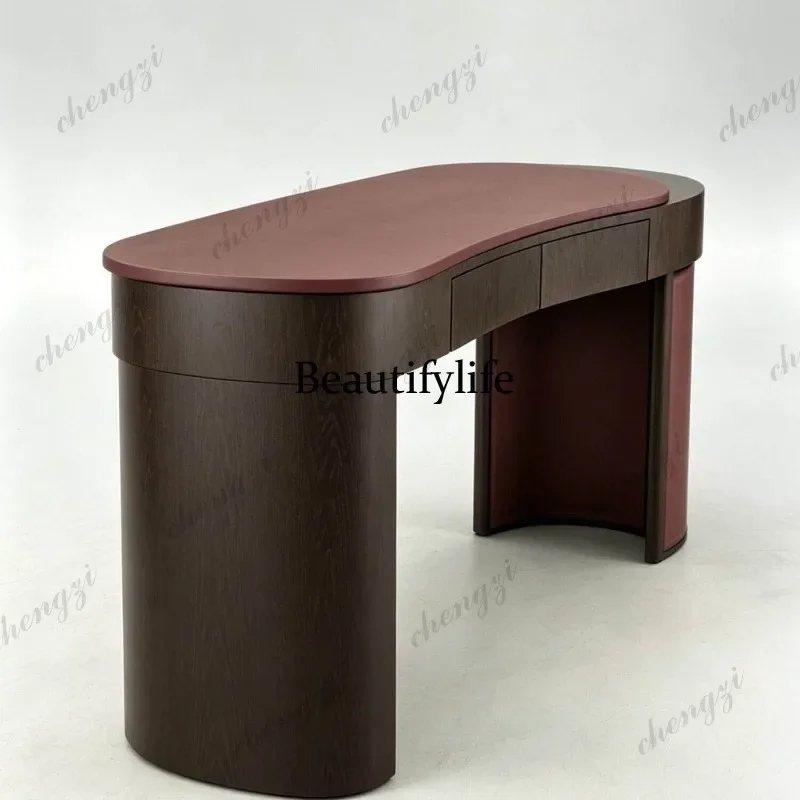 D178 Medieval style solid wood desk computer desk designer high-end writing desk