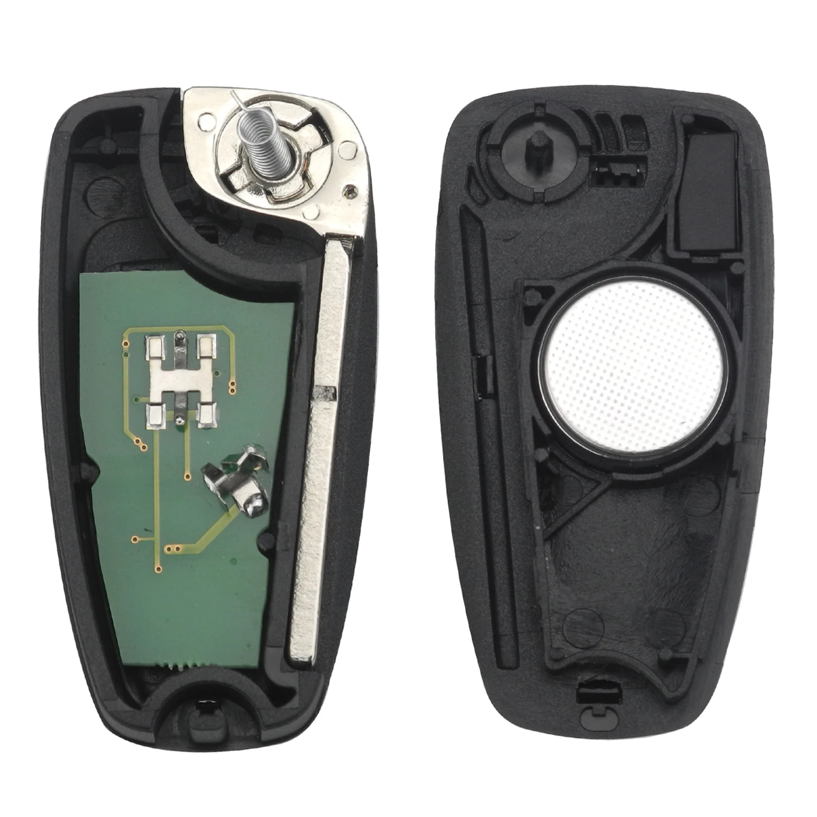 jingyuqin 5WK49986 Remote Smart Car Key For Ford C-Max Focus Fiesta Galaxy Mondeo ASK/FSK 434Mhz 4D60/4D63 Chip 3Buttons HU101