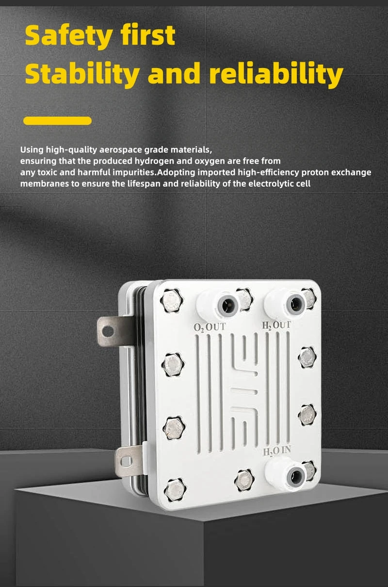 600ML/MIN PEM Technology Hydrogen Generator Kit Includes Hydrogen Pure Water Electrolyzer