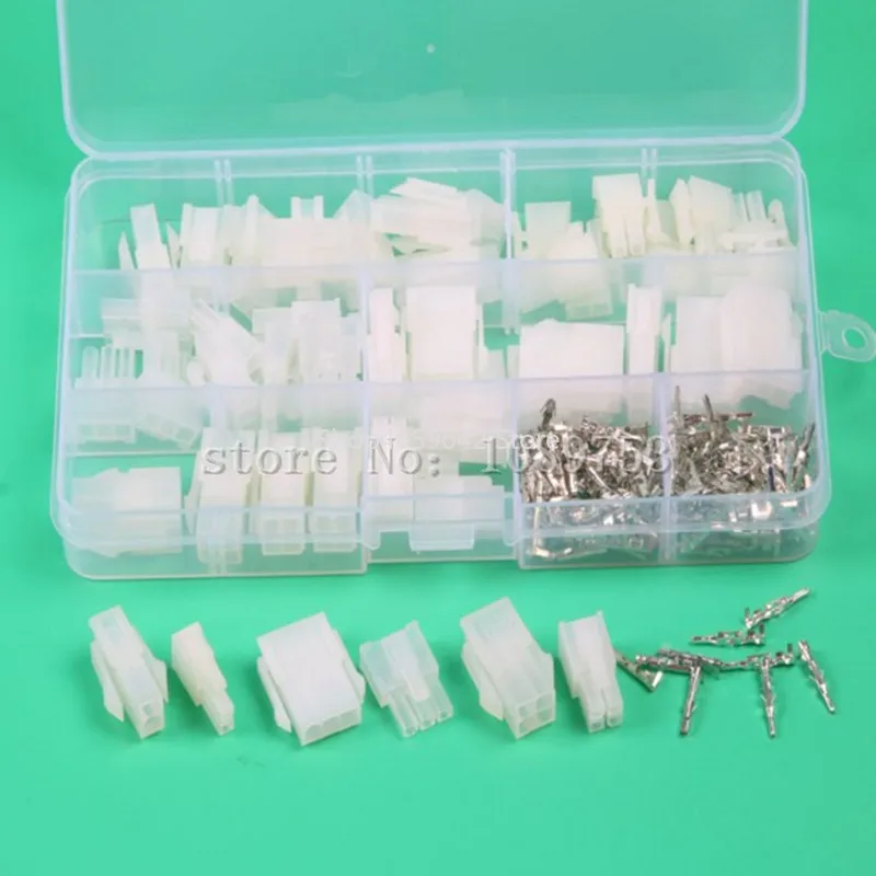 25sets/box 5557/5559 2pin 3pin 4 Pin 4.2mm Pitch Terminal / Housing / Pin Header Connector Wire Connectors Adaptor Kits