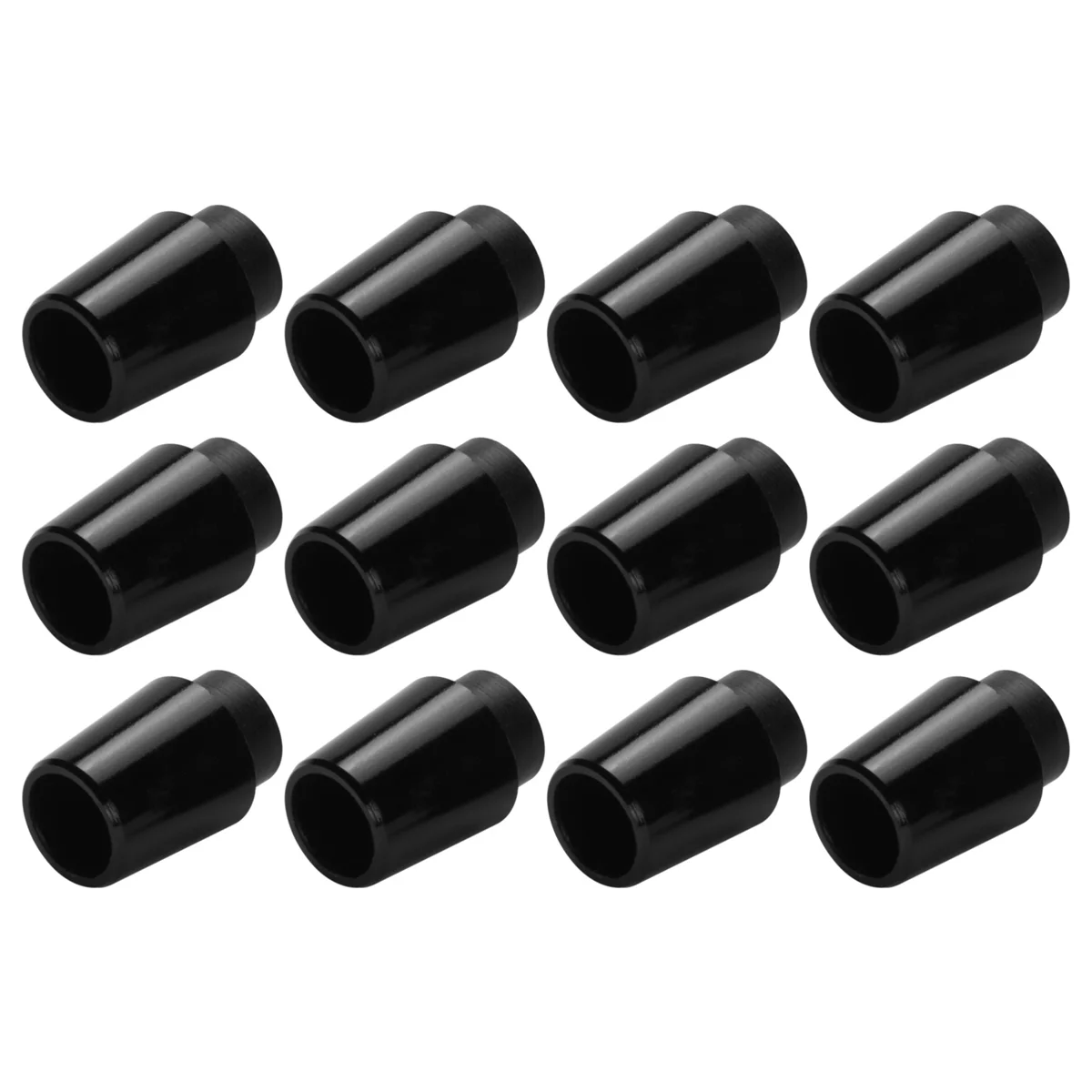 12Pcs Golf Ferrules Compatible with PXG Irons 0.370 Inch Tip Irons Shaft Golf Club Shafts Sleeve Adapter