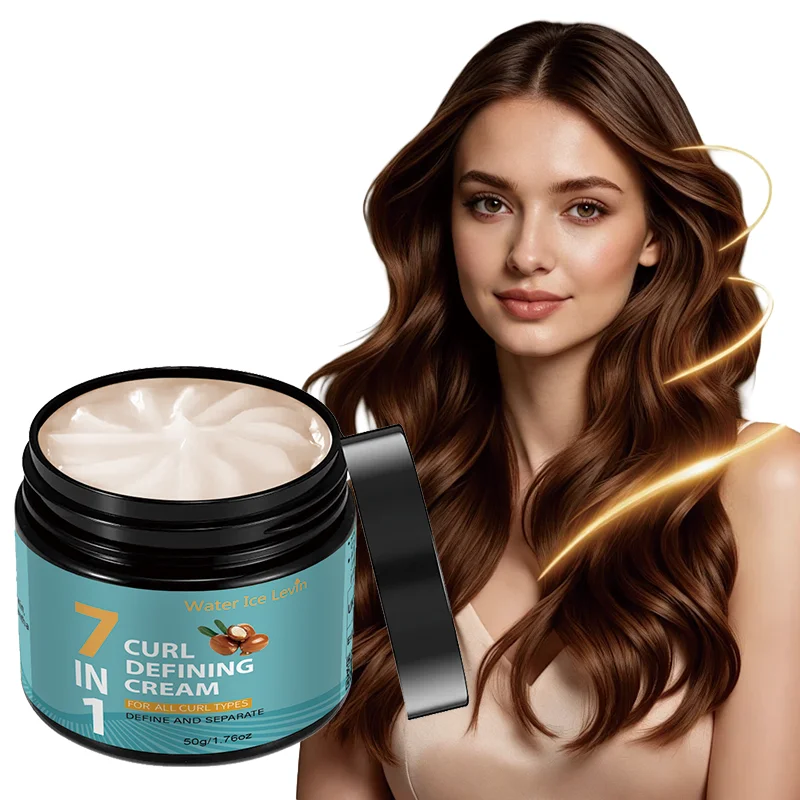 

Curl Define Long Hold Cream. Non-Stiff, Soft, Resilient Glossy Finish. Fluffy, Smooth, Binding Protection. Water Ice Lewin. 50g