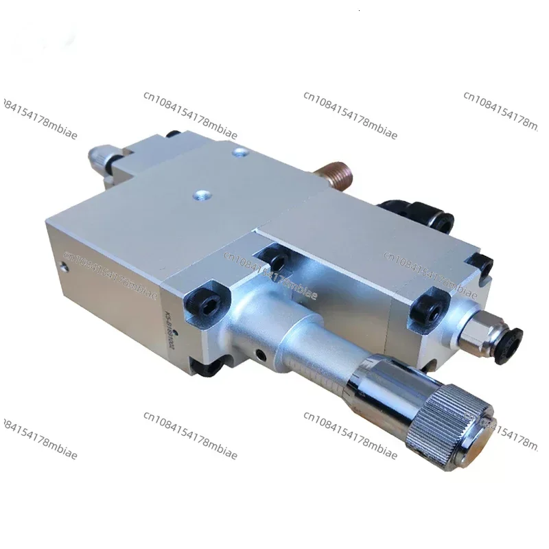 One-piece quantitative butter machine metering valve with micrometer, pneumatic grease metering valve, grease  accessories