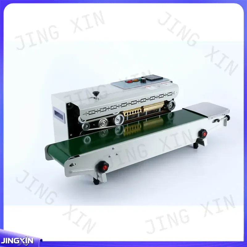 custom for FR900 CE Continuous Horizontal Plastic Bag Band Sealer Heat Sealing Machine Packaging Equipment Industrial Sealing