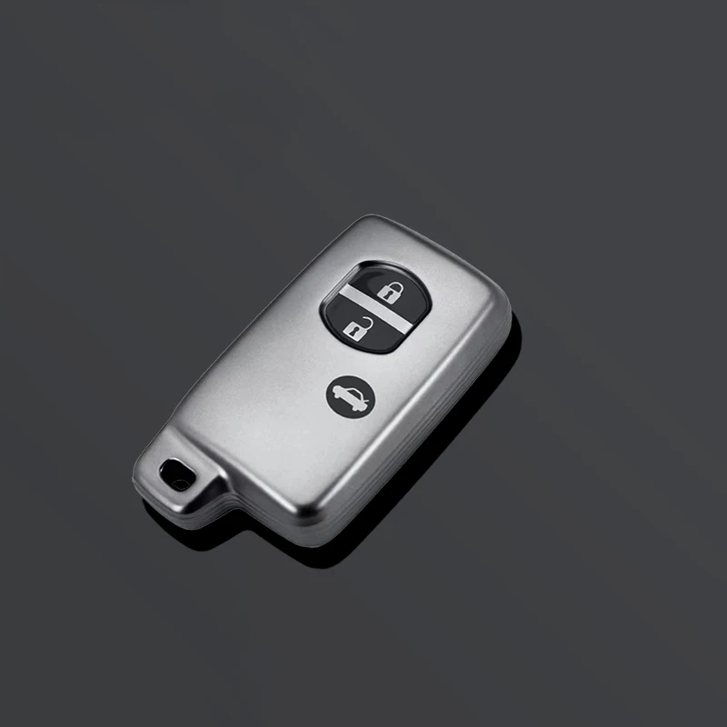 

Grey tpu Car Key Case for Toyota Aqua RAV4 Land Cruiser Camry Prado Corolla Prius Cover Keyless Remote Fob 2013 2014