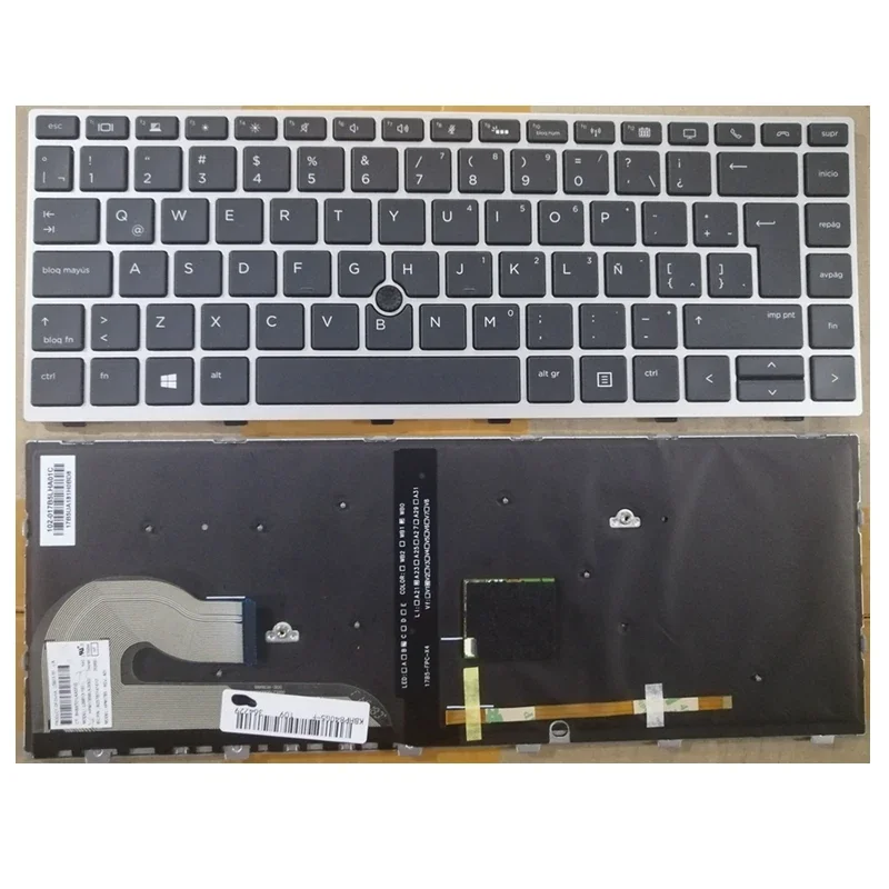 US/RU/SP/UK/LA/FR laptop keyboard FOR HP EliteBook 745 840 G5/G6 846 G5/G6 848 G5/G6 Zbook 14U G5/G6 HSN-I17C-4/I13C-4 I24C MT44