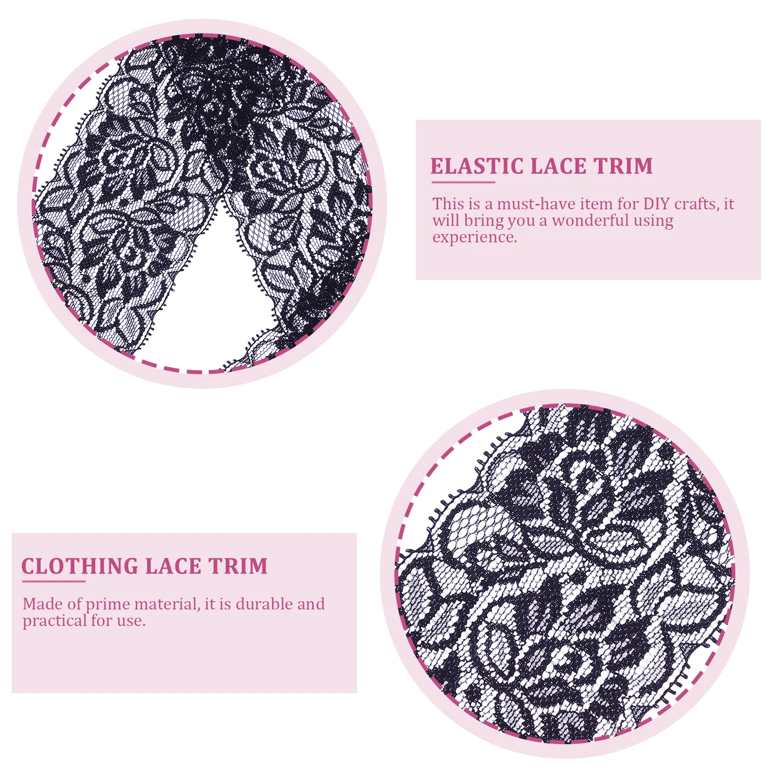 

Lace Trim Accessories White Ribbon Embroidery Flower Decorative Blue Sewing Clothing DIY Garment Elastic Lace Trim