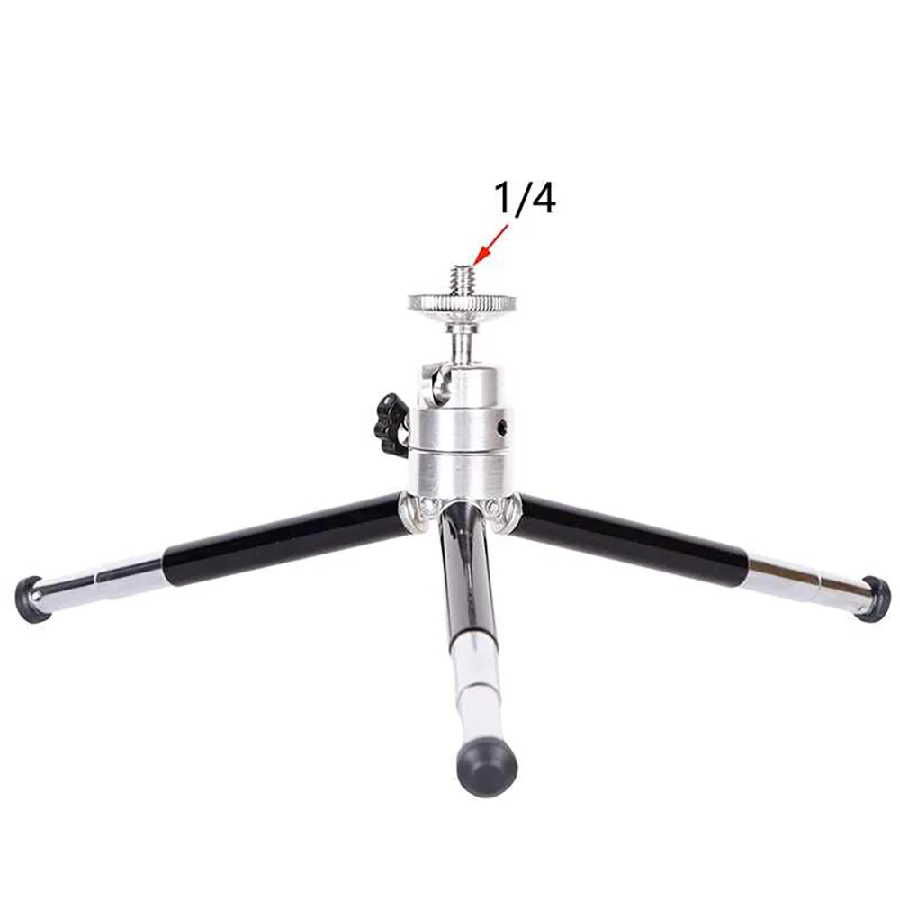 1PC Universal Mini Flexible Tripod 3 Section Stand Holder for Projector Camera Desktop Tripod for GoPro Phone Tripod for Camera