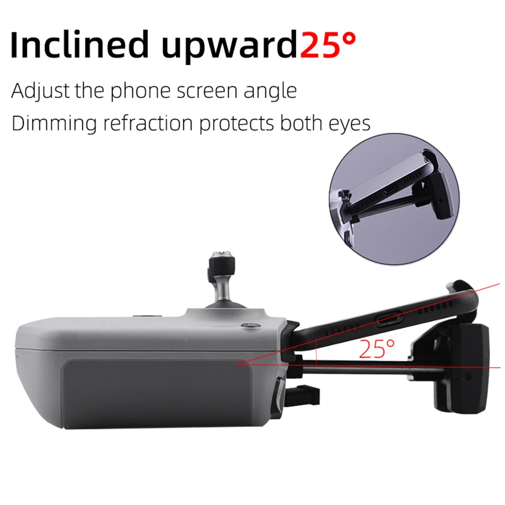 タブレット拡張ブラケットマウント DJI AIR 3S/NEO/Mini 2/4K/Mavic 3/Air 3/2S RC-N1/2/3 リモコンホルダードローンアクセサリー用