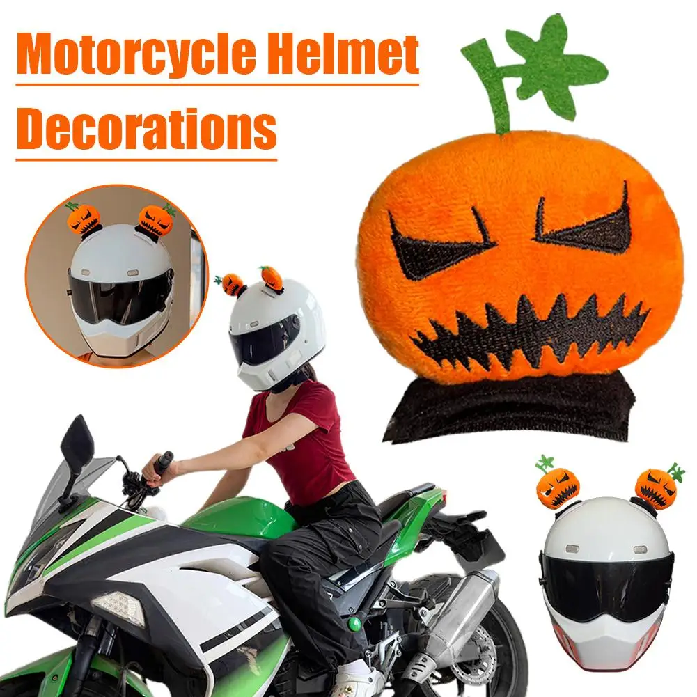 

Motorcycle Helmet Decorations With Bowknot Bell Motocross Off Cosplay Face Styling Road Decor Helmet Full R3C6