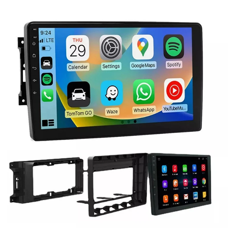 Für Jeep Wrangler 2007-2016 Apple Carplay Android Auto 10