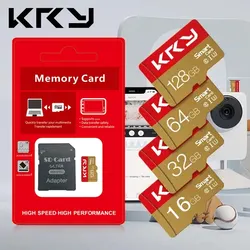 Micro Memory SD Card U3 32GB 64GB 128GB SD Card SD/TF Flash Card 128GB 64GB U3 Class 10 32GB Memory Card For Phone