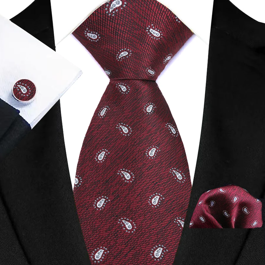 Erkekler İçin Yeni Kırmızı Koy - Pocket Square Set incelemesi ve fiyatı