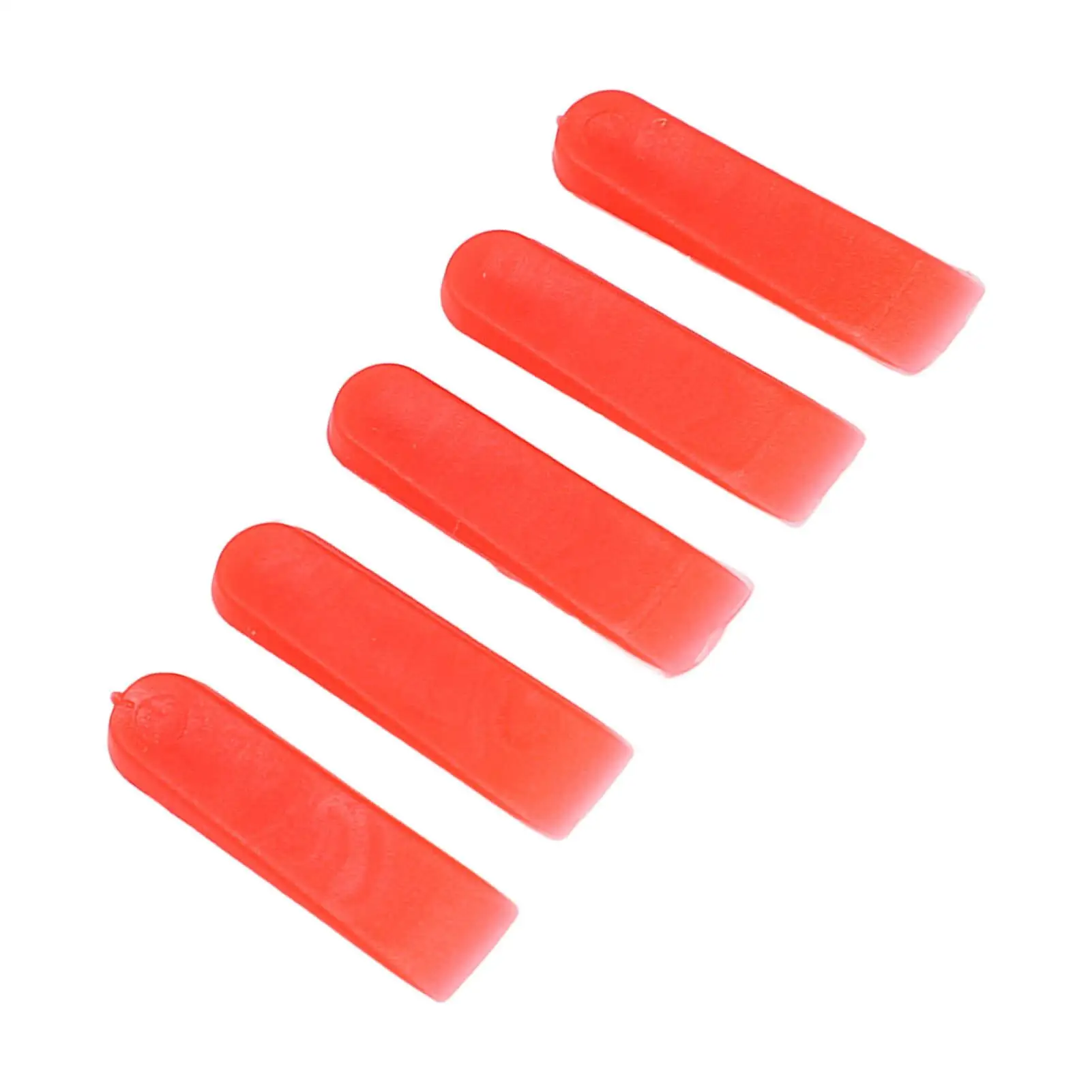 1000PCS Red Tile Leveling Wedges 0.2in PE Spacers - Durable Wear-Resistant Tile Leveler for Perfect Alignment