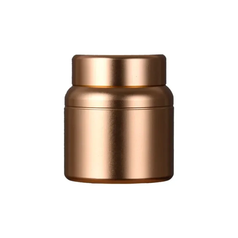 Tea can travel portable sealed can titanium aluminum alloy small portable creative tea packaging