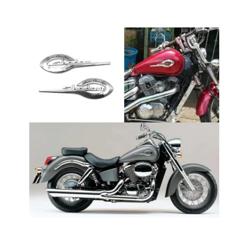 Motorcycle 3D Badge Sticker 3D Relief Fuel Tank Protection Sticker Suitable for Honda Shadow VT VTX 400 500 600 750 1100 view 4