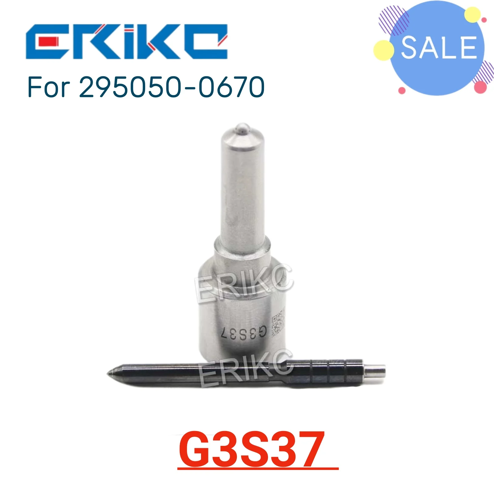 G3S37 Diesel Fuel Nozzle G3S37 Nozzle Injector Full Cone Spray Nozzle for Common Rail 295050-0670 2950500670