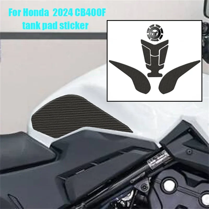 For Honda 2024 CB400F CB400F motorcycle anti slip tank pad gas knee grip traction side protector stickers