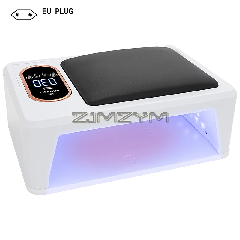 UV LED Nail Lamp, 288W Nail Lamp Nail Dryer Gel Polish UV Nail Light with 4 Timer Setting, Quick Dry Curing Lamp with Display