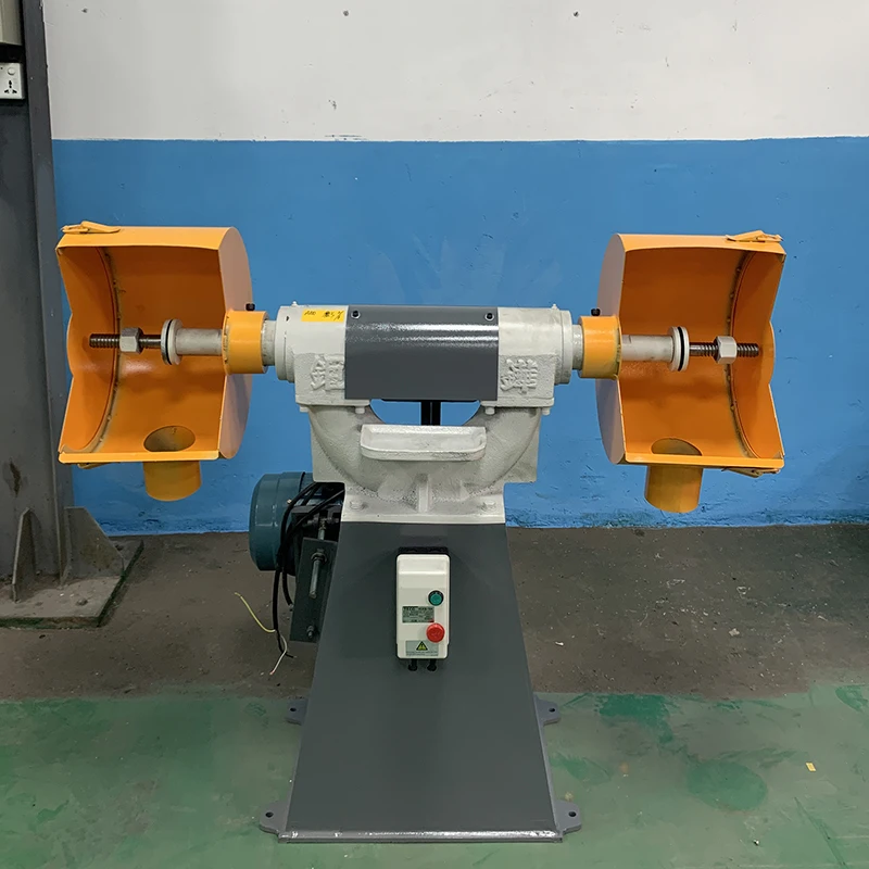 Krachtige Bench Buffer Polijstmachine Bench Mirror Metal RVS Polijsten Polijstmachine