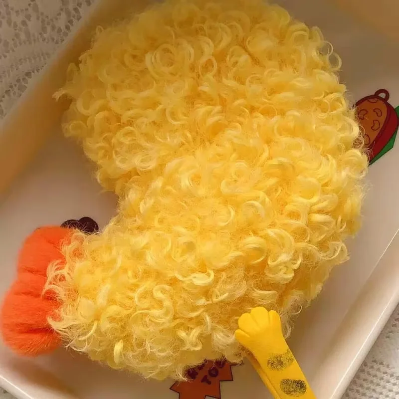 Labubu الفينيل دمية قلادة 15-17 سنتيمتر يدوية الصنع أفخم القط الروبيان شكل ملابس الطفل لعبة الجيل تمبورا المقلية الروبيان تصميم #6