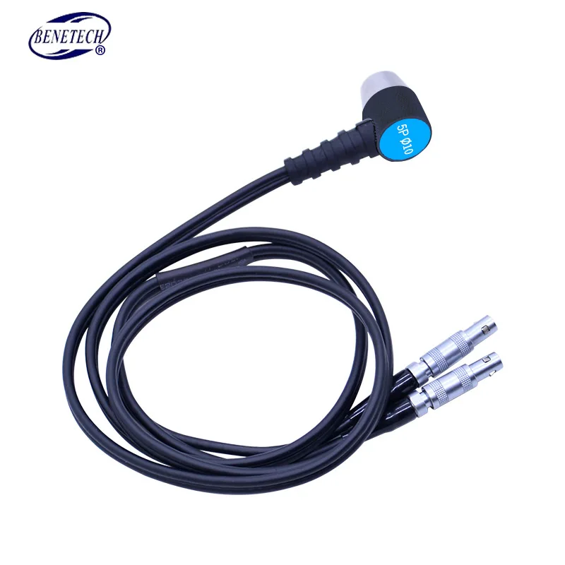 Ultrasonic thickness gauge Probe transducer diameter 10mm/5MHz 6mm/5Hz original Probe for Benetech GM100 GM100+ GM130 GT1130