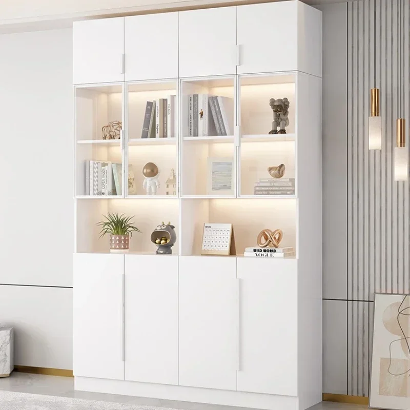 Champagne Tower Glasses Plastic Bar Furniture Clearance Small Bar Cabinet For Home Vitrina Glass Display Cabinet With Glass Door