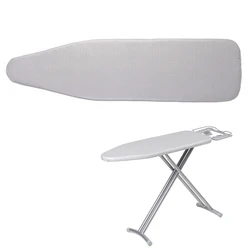 Double Ironing Board Cover Universal Silver Coated Padded Ironing Board Cover Pad Heavy Heat Resistant