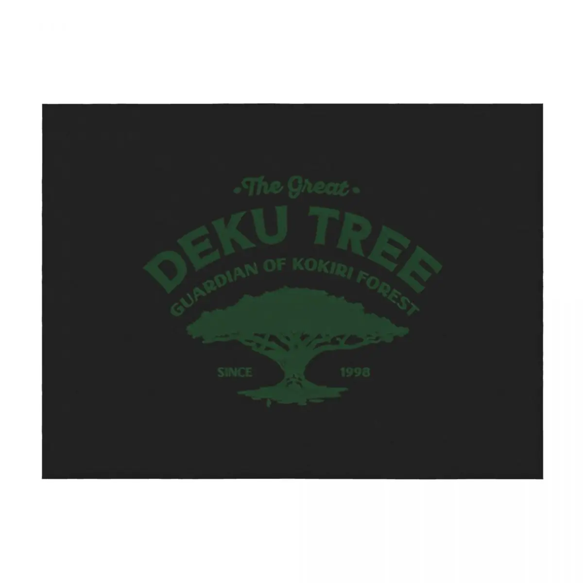

The Great Deku Tree Throw Blanket Blankets Sofas Of Decoration Single Bed Polar Blankets