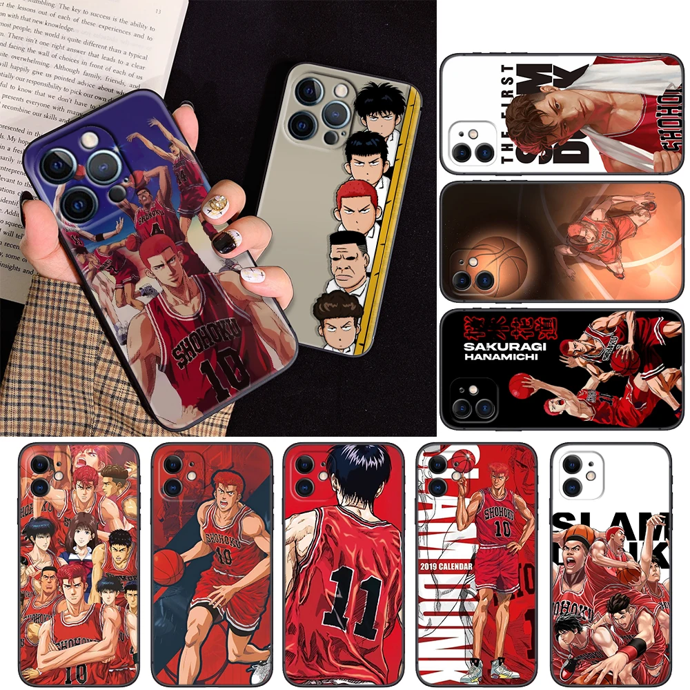 Slam dunk anime Soft Case for Huawei Y5P Y6P Y7A Y8P Y9A Y6 Y7 Y8S Y9S Y9 Prime Nova 9 9I 4E 5T 7 Mate 10 Lite 20 Pro P30