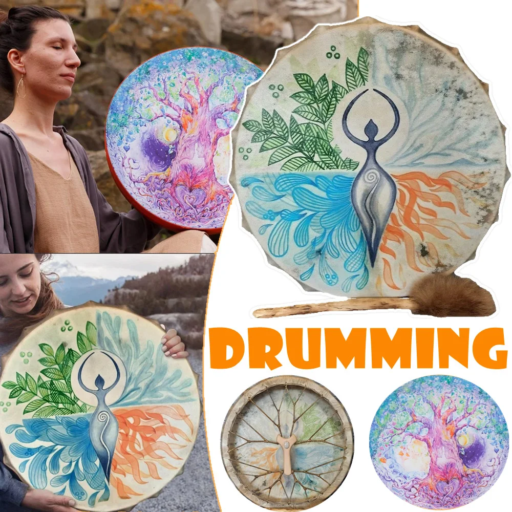 

Shaman Drum Siberian Drum Spiritual Music Drum Art Home Decor