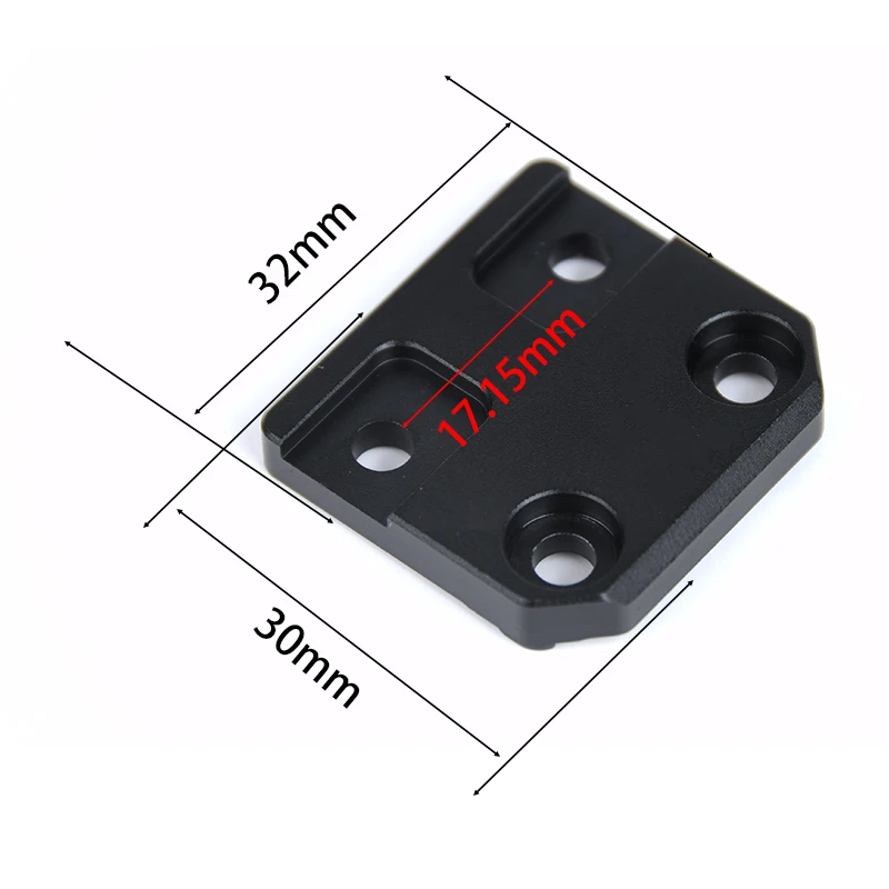 M300 M600用タクティカル懐中電灯マウント - CNCベースメタルオフセットスカウトクイックデタッチレールMlokレールトイガン用ハンティングアクセサリー