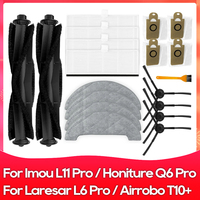 Fit For Imou L11 Pro / Honiture Q6 Pro / Laresar L6 Pro / Airrobo T10+ / Arnagar S8 Pro Part Main Side Brush Filter Mop Dust Bag