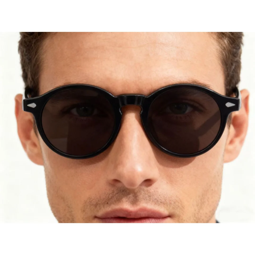 Custom Myopia Prescription 2 in 1 Sunglasses Men Magnet Sunglass UV400 Clip On Sun Glasses Eyeglasses Frame Woman 0 -0.5 TO -6