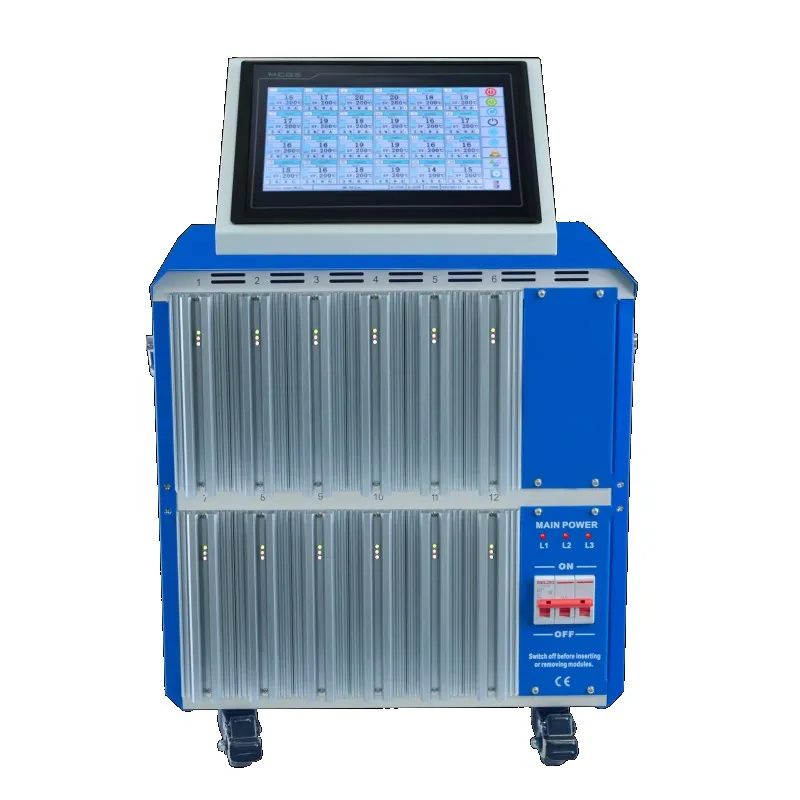 Touch screen 24  Zones PID hot runner temperature controller for multi cavities injection