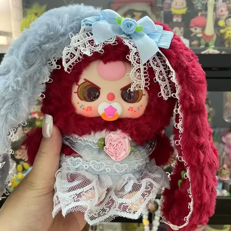 

Genuine Baby Three Lily Rabbit Town V4 Series Plush Blind Box Trendy Toy Backpack Pendant Mystery Box Birthday Gifts