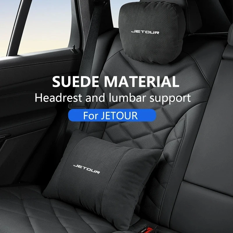 

Breathable Soft Car Neck Pillow Support for CHERY Jetour X70 X90 Plus Dashing T2 2023 2024 Seat Lumbar Cushion Auto Accessory