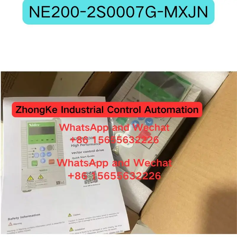 Brand New Original NE200-2S0007G-MXJN frequency converter Functional test OK Fast Shipping