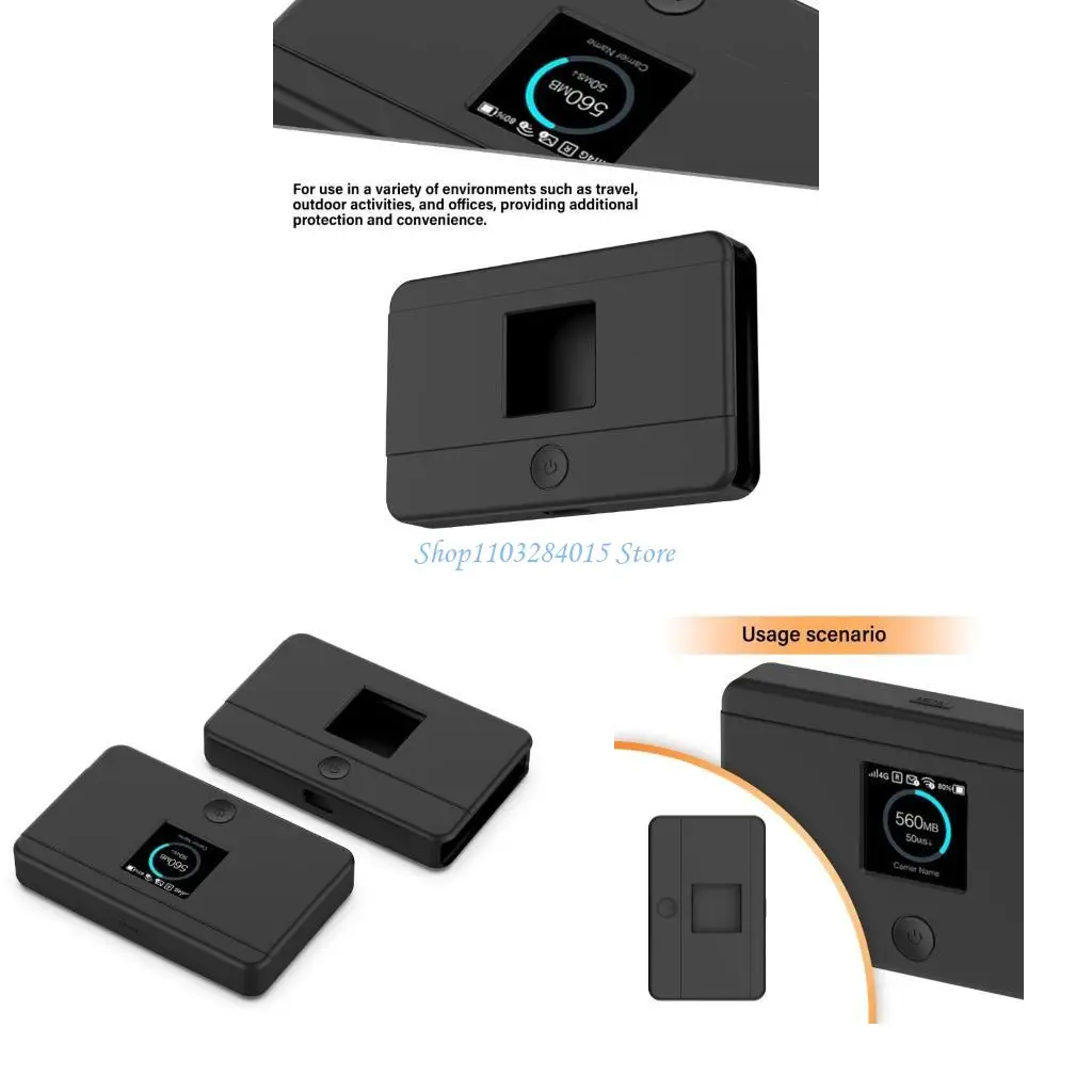 

Wifi Router Modem Silicone Case for 4G Router M7350 Mobile Hotspot Waterproof Cover Protector